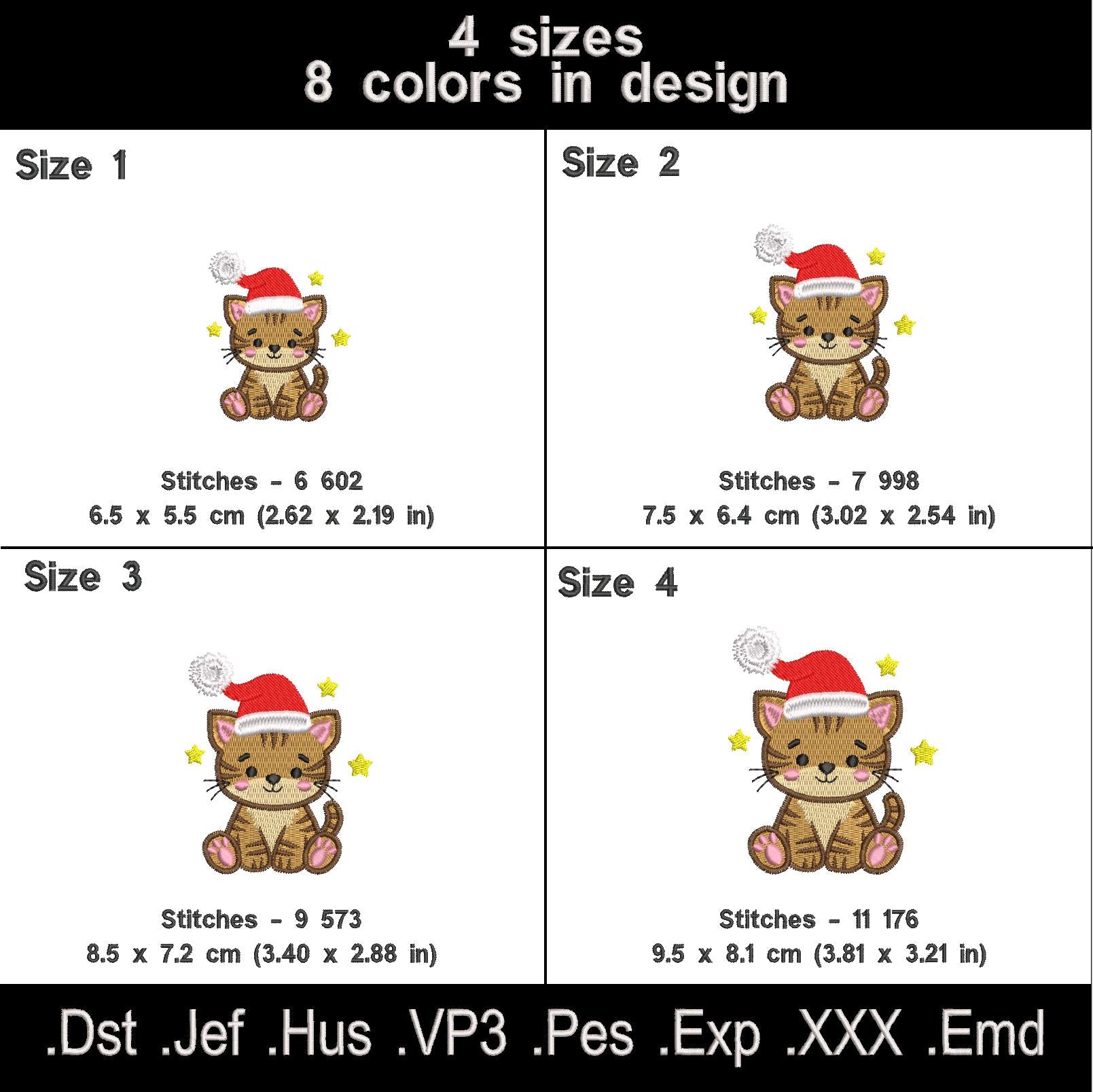Christmas Animal Embroidery Designs