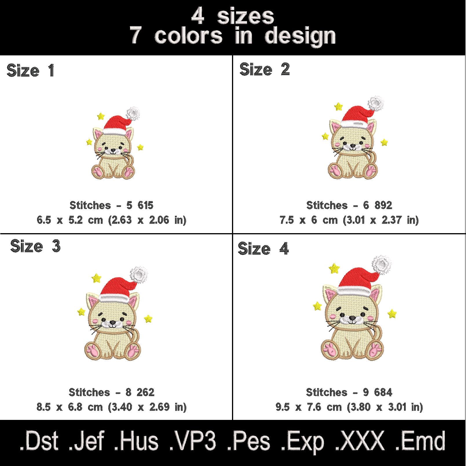 Christmas Animal Embroidery Designs