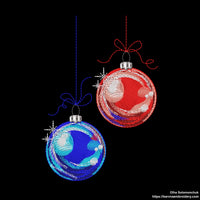 Christmas balls Machine embroidery designs , Christmas embroidery design, Instant embroidery