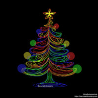 Christmas tree Machine embroidery designs, Christmas embroidery designs, Instant download