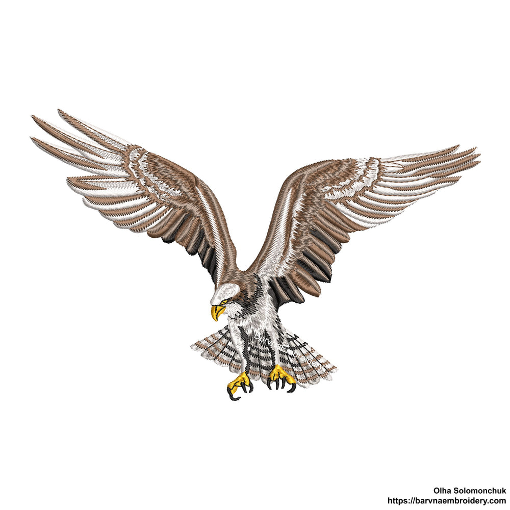 Eagle Machine embroidery designs, Bird embroidery machine files, Digital download