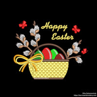 Easter embroidery designs for machine, Instant download, Easter pes file, Machine embroidery designs