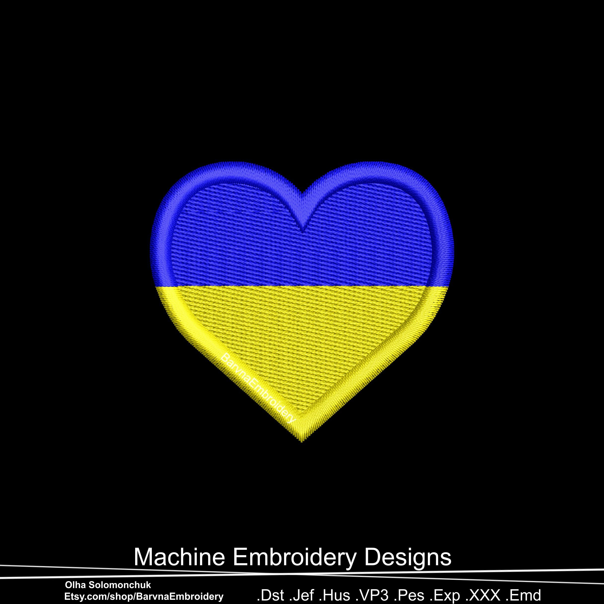 Ukraine flag Machine embroidery designs, Ukraine embroidery designs, Instant download