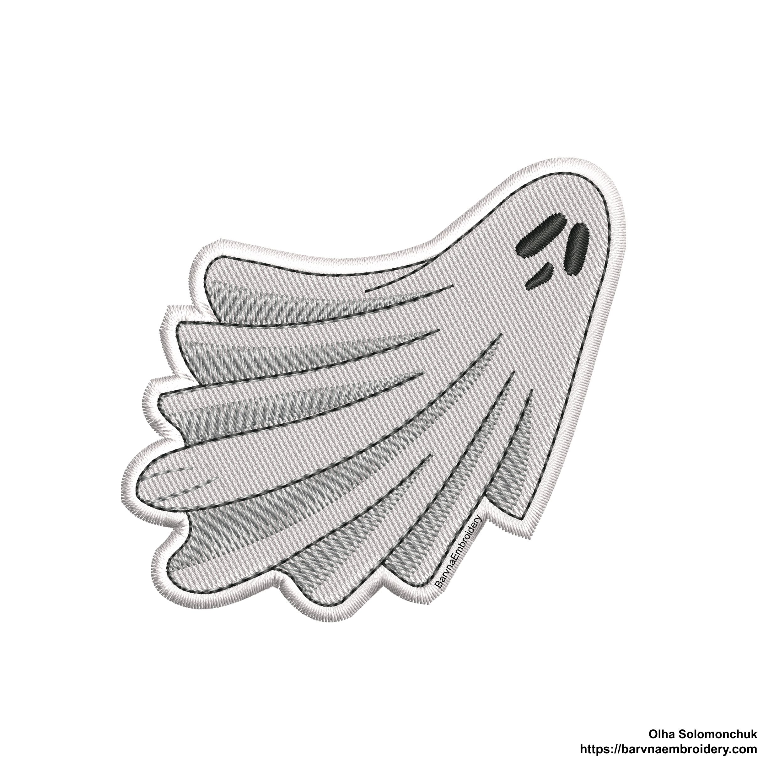 Ghost Patch Machine embroidery designs
