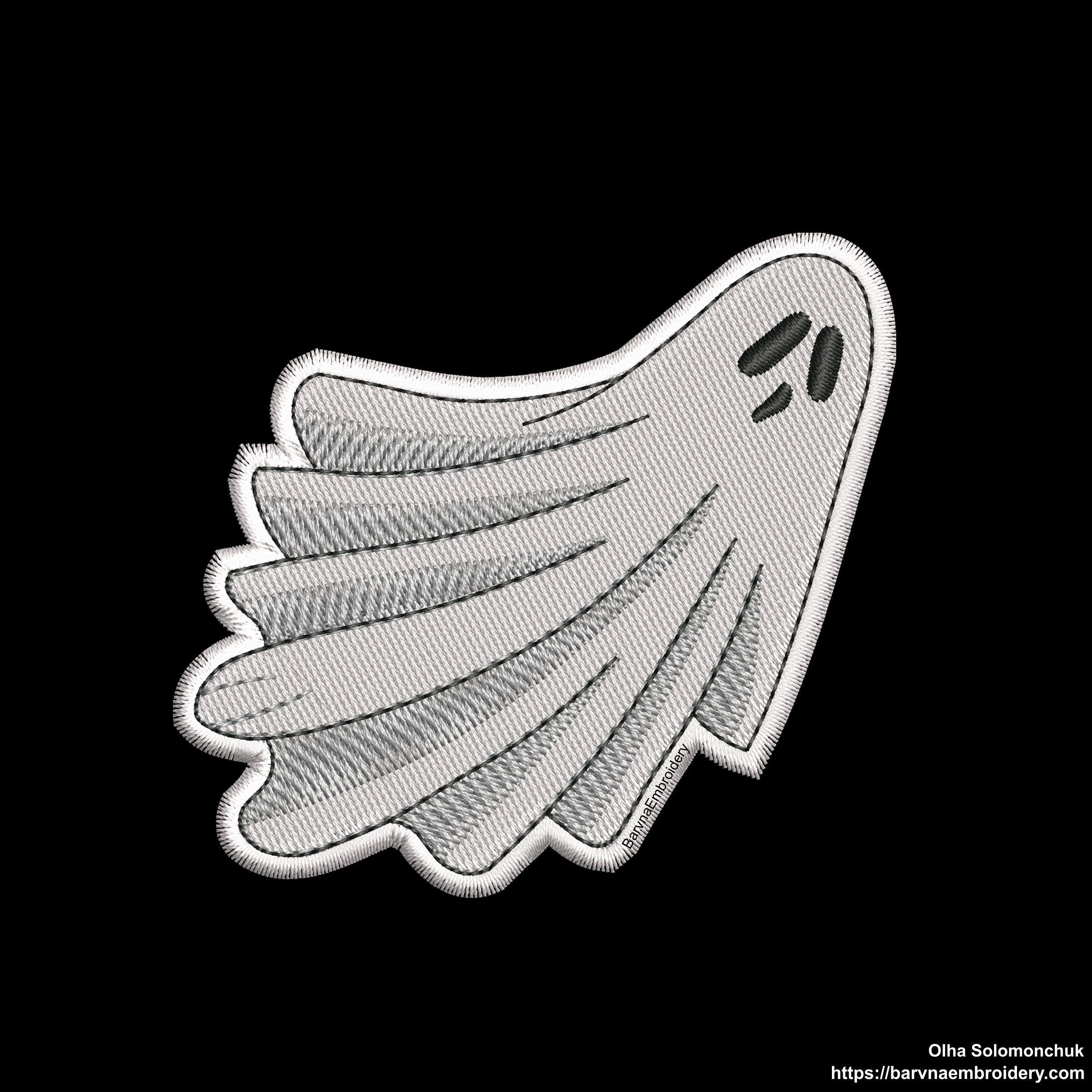 Ghost Patch Machine embroidery designs