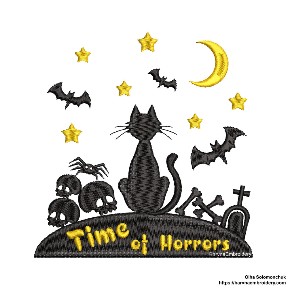 Halloween embroidery designs