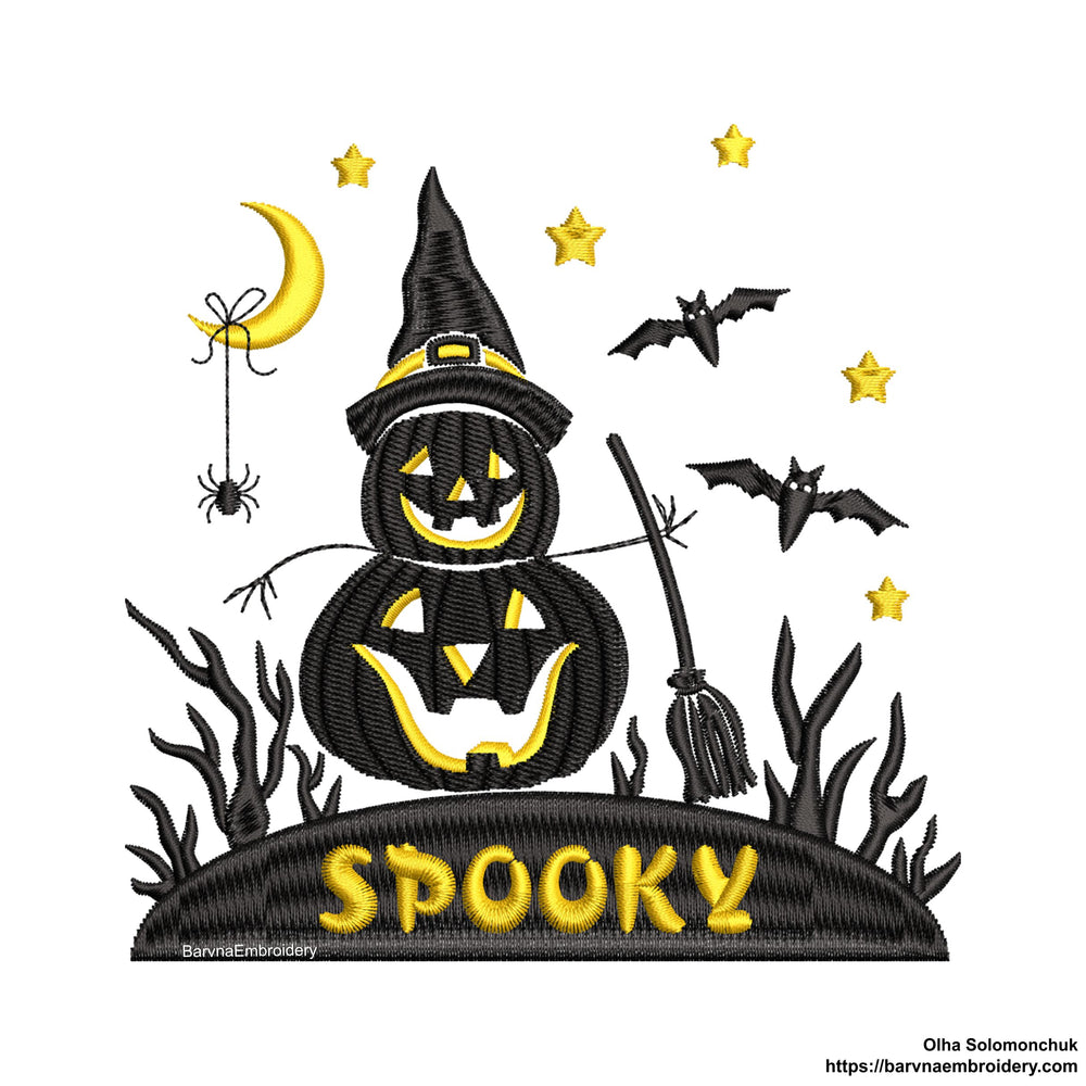 Halloween embroidery designs