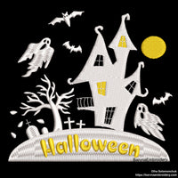 Halloween embroidery designs