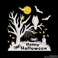 Halloween embroidery designs