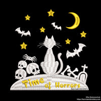 Halloween embroidery designs