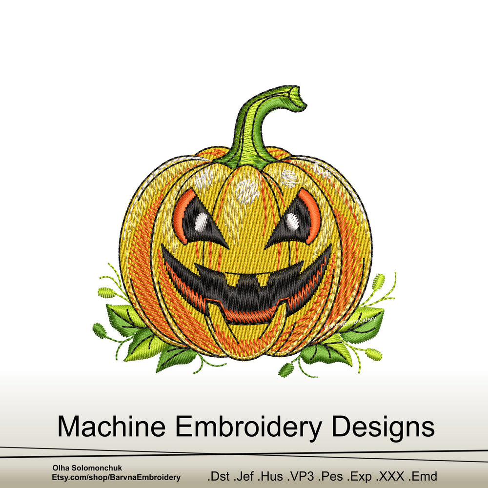 Halloween embroidery designs, Pumpkin embroidery designs for machine, Instant dovnload