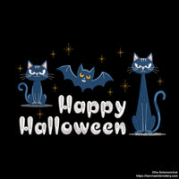 Halloween machine embroidery design with festive elements – perfect for spooky seasonal sewing projects.