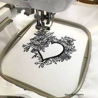 Heart Machine embroidery designs. – BarvnaEmbroidery