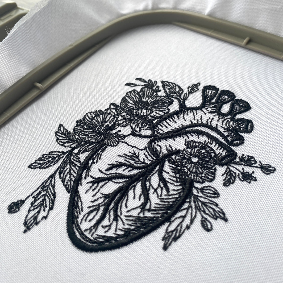 Heart Embroider Realistic Heart Machine embroidery designs. – BarvnaEmbroidery