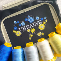 Ukraine Machine embroidery designs, Map of Ukraine Embroidery files, Instant download