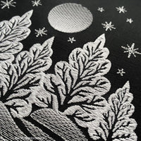 Christmas embroidery designs, Winter landscape embroidery designs