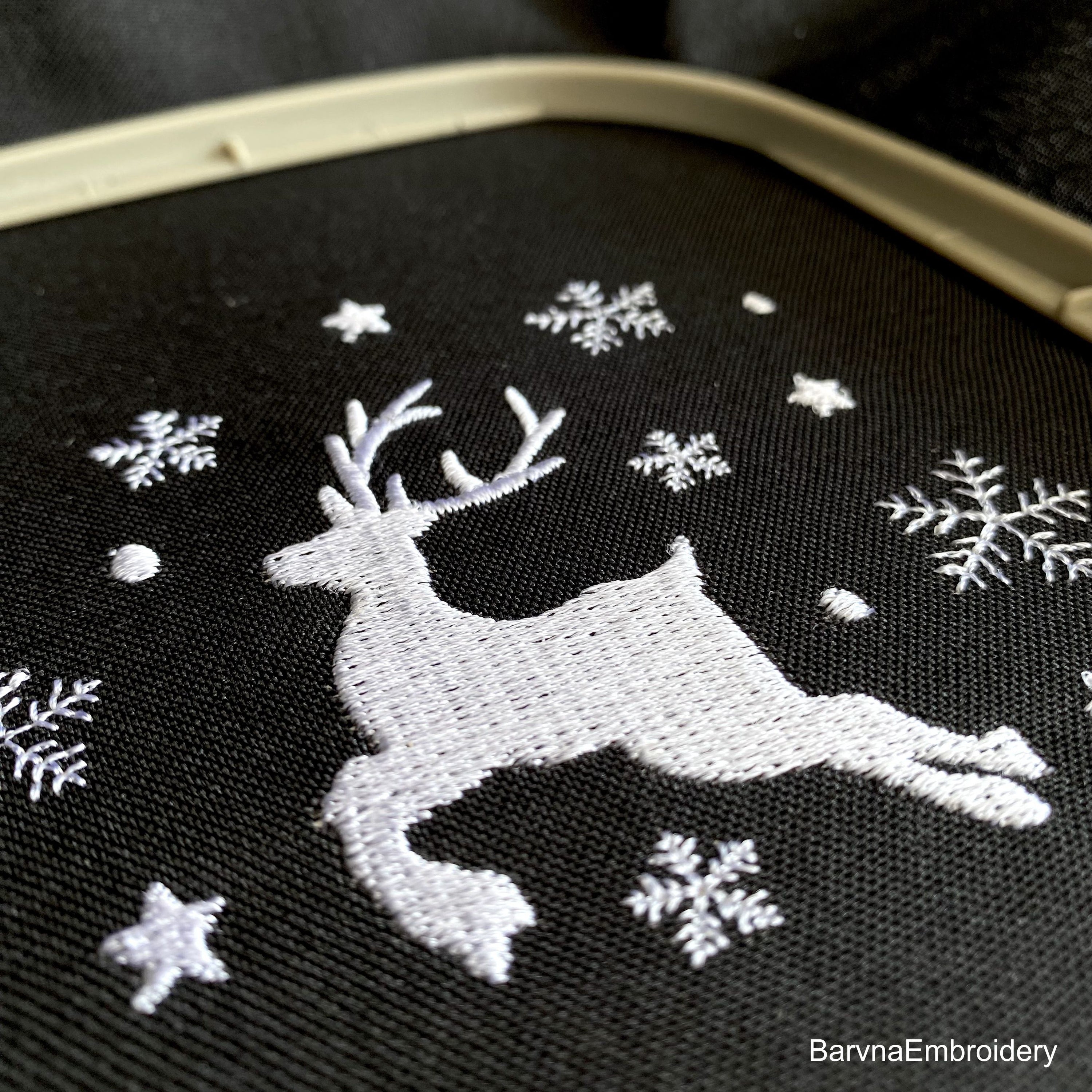 Deer Embroidery designs for machine, Christmas embroidery designs, Digital download