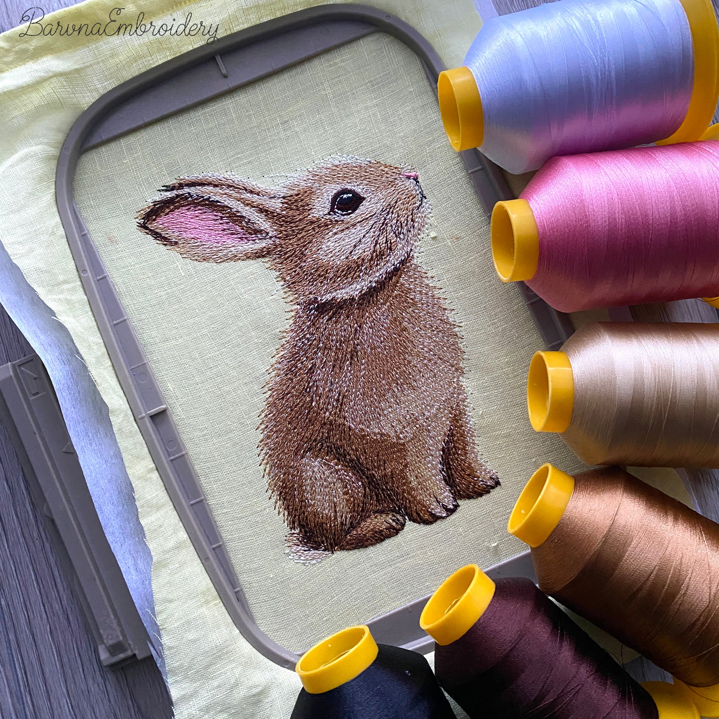 Bunny Embroidery Bundle – 12 Designs