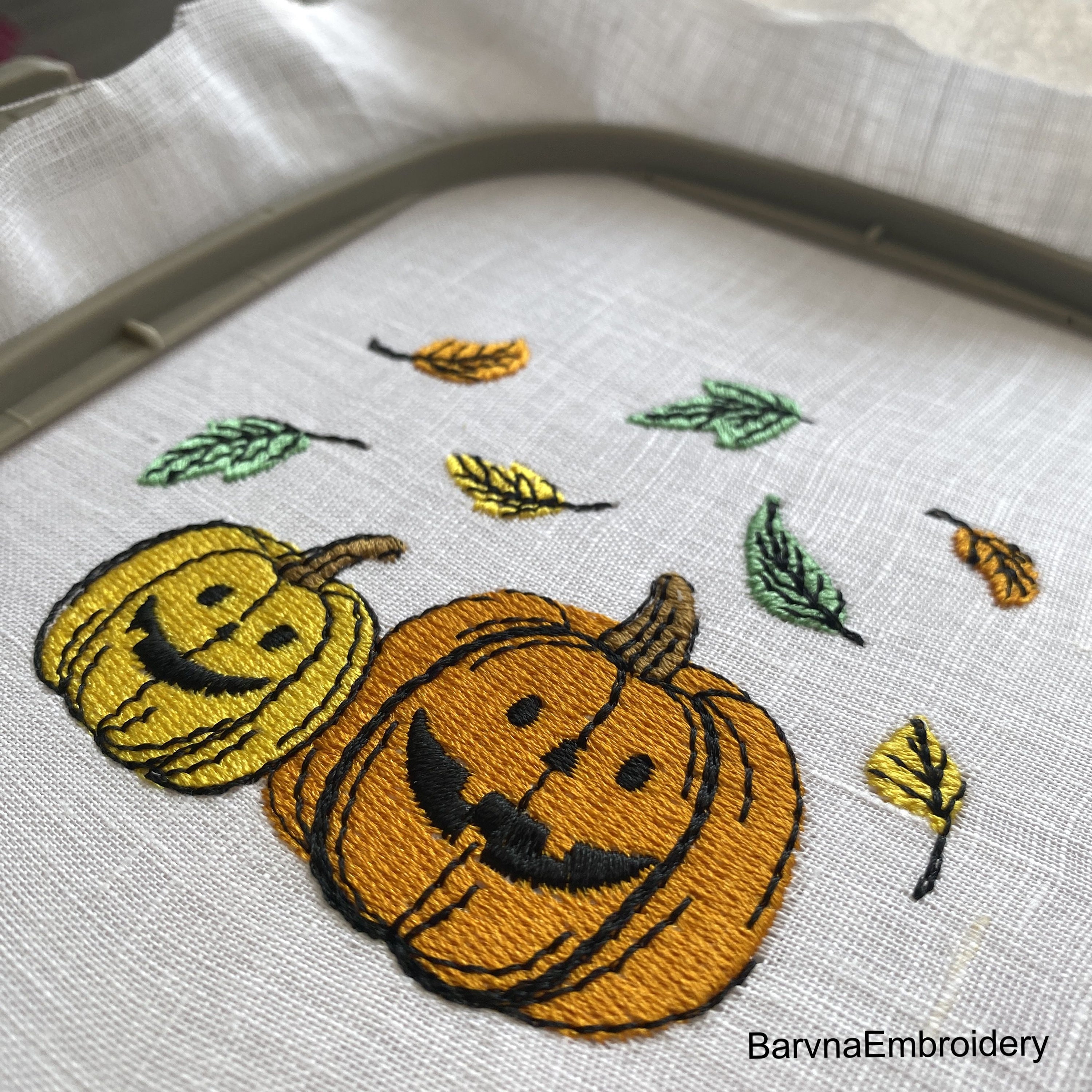 Pumpkin Machine Embroidery designs, Fall embroidery files, Digital download