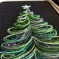 Christmas tree Machine embroidery designs, Christmas embroidery designs, Instant download