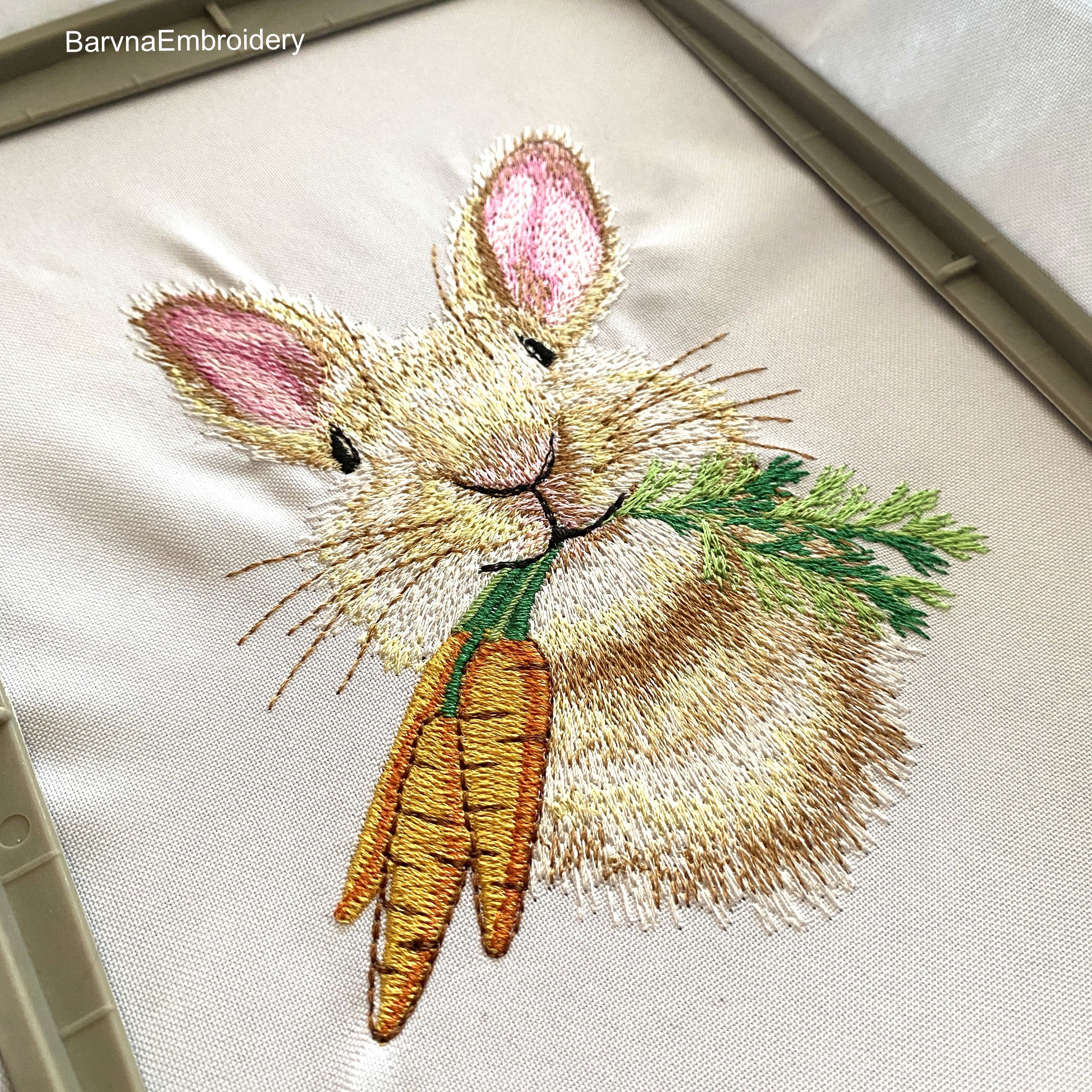 Bunny Embroidery Bundle – 12 Designs