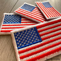 USA flag Machine embroidery design, American flag embroidery files, Instant download