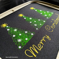 Christmas tree Machine embroidery designs, Merry Christmas embroidery designs, Instant download