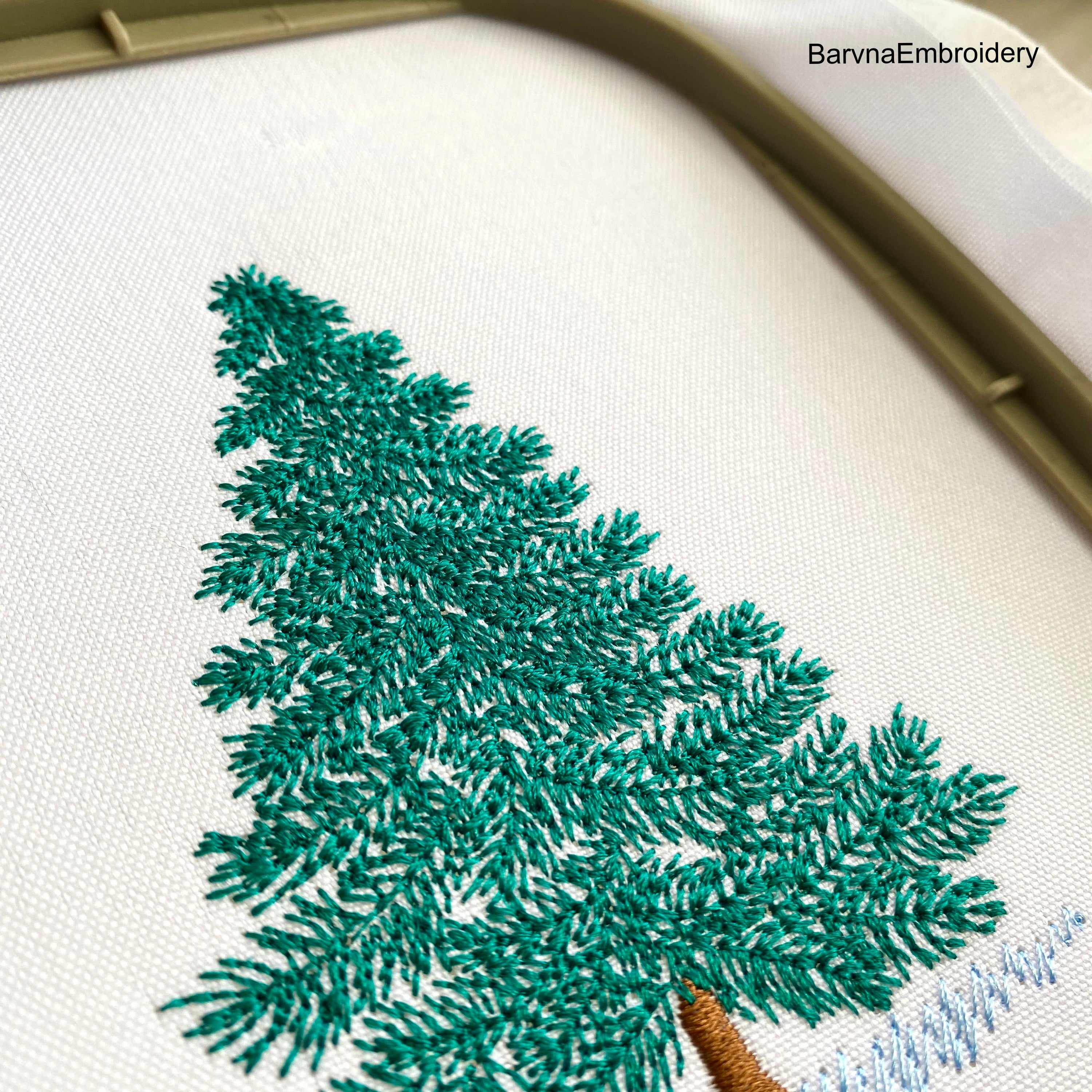 Christmas tree Machine embroidery designs, Christmas embroidery files, Instant download