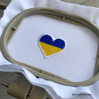 Ukraine Machine embroidery designs, Ukrainian flag patch, Instant download