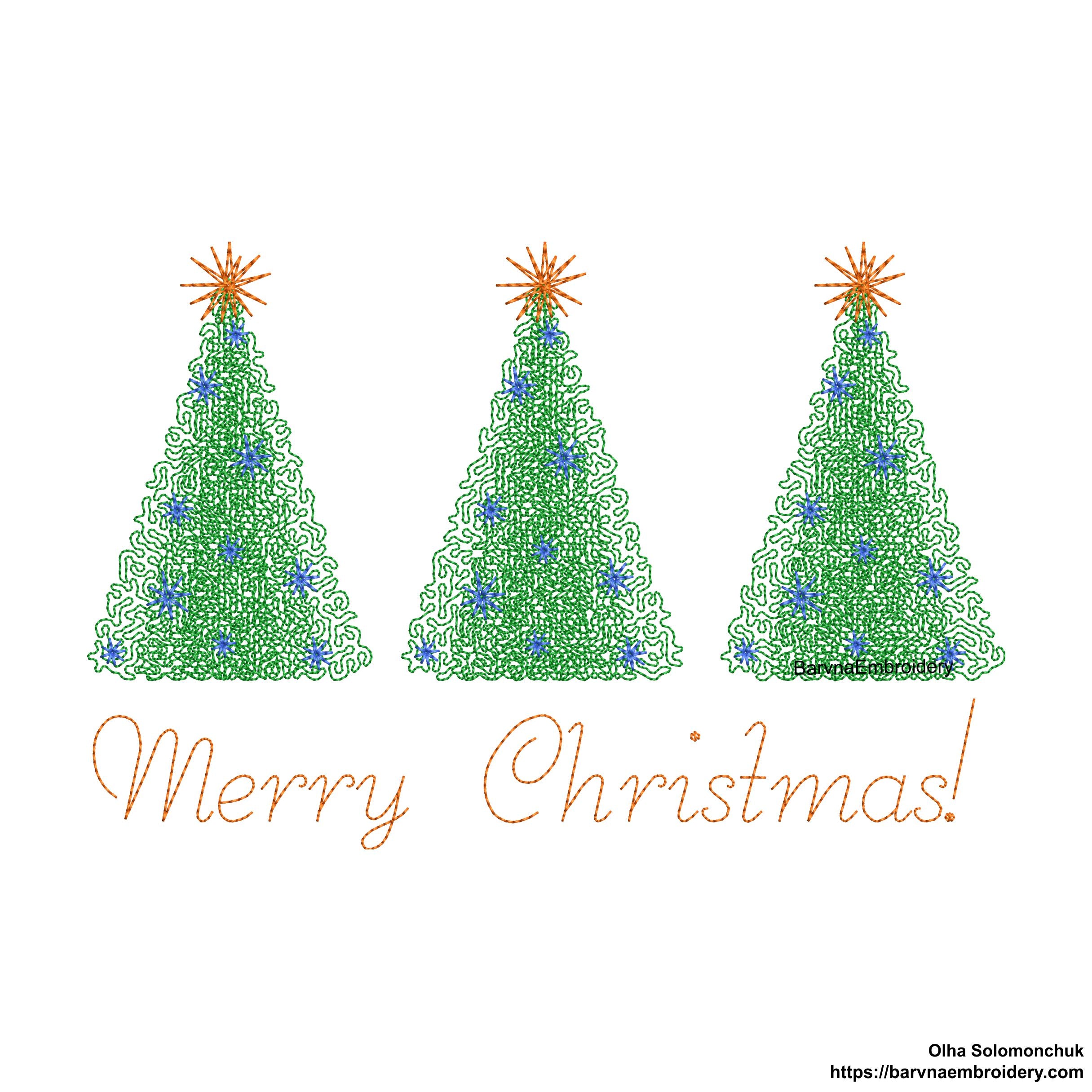 Christmas tree Machine embroidery designs, Merry Christmas embroidery designs, Instant download