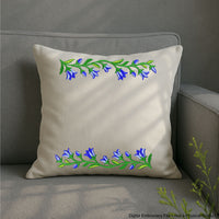 Bellflower Border Machine Embroidery Design 